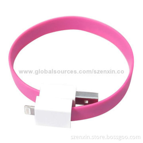Fashionable Bracelet USB Cable for iPhone 5